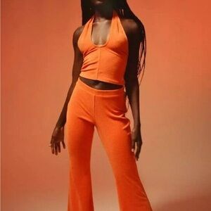 juicy couture Orange Halter Top